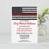 消防省退職消防士 招待状 (スタンド正面)