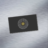 消防祈りの言葉、消防やる気を起こさせる士 マグネット名刺 (インサイチュ)