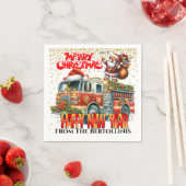 消防紙ナプキン スタンダードカクテルナプキン (インサイチュ)