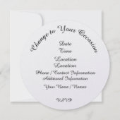 消防署からのご招待 招待状 (裏面)