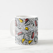 消防署に行く コーヒーマグカップ (正面左)