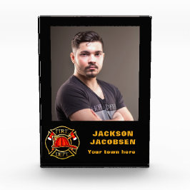 消防署のエンブレム フォトブロック