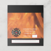 消防署のエンブレム プレイスカード (外部開封)