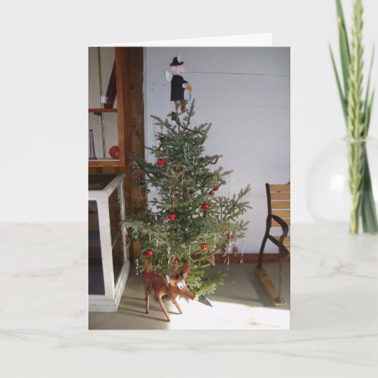 "消防署のクリスマス" クリスマスカード カード (正面)