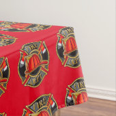 消防署のテーブルオーバー テーブルクロス (インサイチュ)