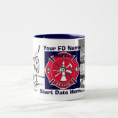 消防署のマグ ツートーンマグカップ (中央)
