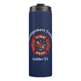 消防署のロゴカスタム タンブラー