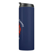 消防署のロゴカスタム タンブラー (回転右)