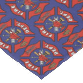 消防署のロゴパターン テーブルクロス (アングル)