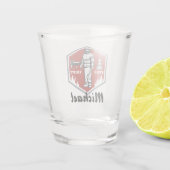 消防署のロゴ ショットグラス (裏面)