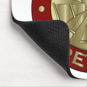 消防署の主な真鍮の記号 マウスパッド (コーナー)