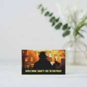 消防署の名刺 名刺 (スタンド正面)