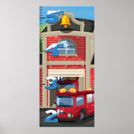 消防署の成長図 ポスター