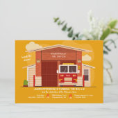 消防署の招待状 招待状 (スタンド正面)