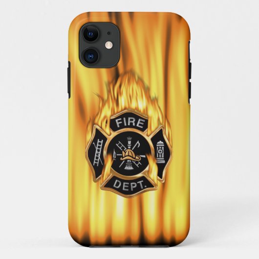 消防署の炎 Case-Mate iPhoneケース (裏面)