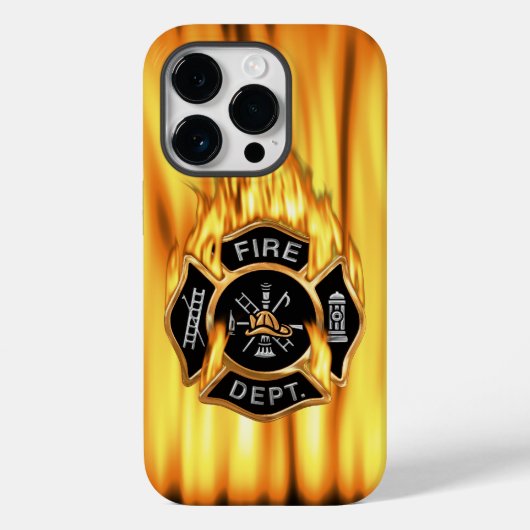 消防署の炎 Case-Mate iPhoneケース (裏面)