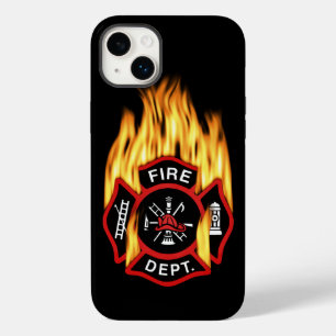 消防署の燃えるようなバッジ Case-Mate iPhone 14 PLUSケース