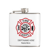 消防署の紋章 フラスク (正面)