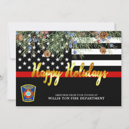 消防署クリスマスカスタムシンレッドライン シーズンカード