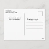 消防署クリスマスシンレッドライン シーズンポストカード (裏面)