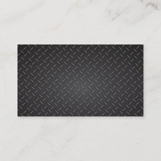 消防署ダークモダンメタル 名刺 (裏面)