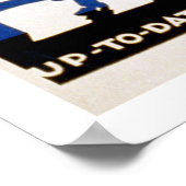 消防署トラックNYC 1936 WPA ポスター (角)