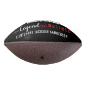 消防署消防士の退職 アメリカンフットボール (回転270)