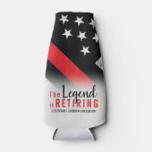 消防署消防士の退職 ボトルクーラー (正面)