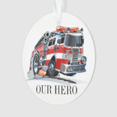 消防署消防士オーナメント オーナメント (正面)
