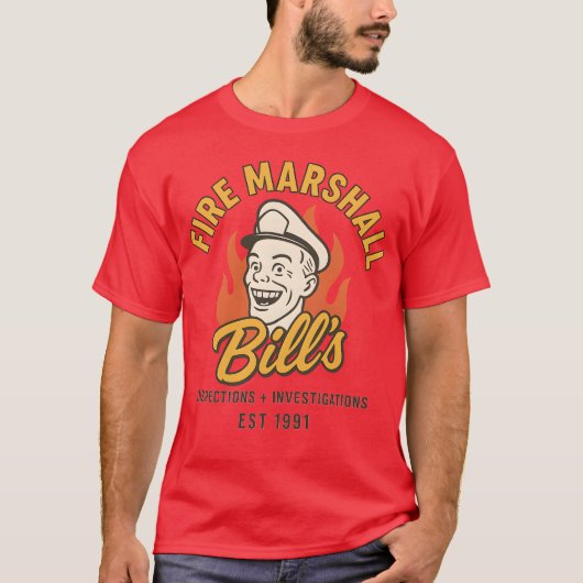 消防署長ビル Tシャツ (正面)
