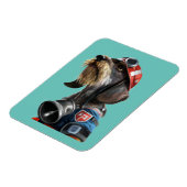 消防署長ワイヤーヘアダッシュント マグネット (左側)