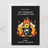 消防署長招待状 招待状 (正面)