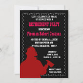 消防署長招待状 招待状 (正面)