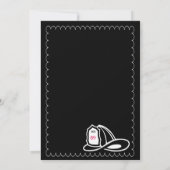 消防署長招待状 招待状 (裏面)