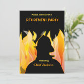 消防署長招待状 招待状 (スタンド正面)