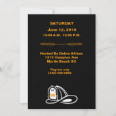 消防署長招待状 招待状 (裏面)