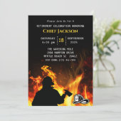 消防署長招待状 招待状 (スタンド正面)