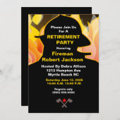 消防署長招待状 招待状 (正面/裏面)