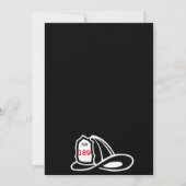 消防署長招待状 招待状 (裏面)