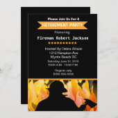 消防署長招待状 招待状 (正面/裏面)