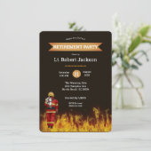 消防署長招待状 招待状 (スタンド正面)