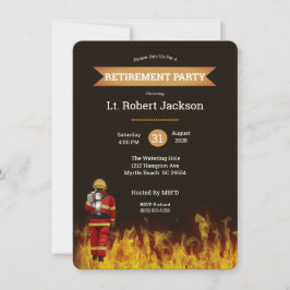 消防署長招待状 招待状