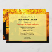 消防署長招待状 招待状 (正面/裏面)