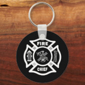 消防署長 キーホルダー (正面)