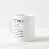 消防署長 コーヒーマグカップ (正面左)