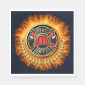 消防署 スタンダードランチョンナプキン (正面)