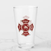 消防署 タンブラーグラス (正面)