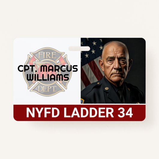 消防署 |上級メンバー バッジ (正面)