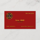 消防署 名刺 (正面)