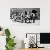 消防署、消防士、消防車 ポスター (ホームオフィス)